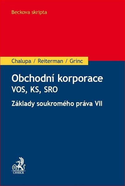 Obchodní korporace VOS, KS, SRO - 978-80-7400-674-6