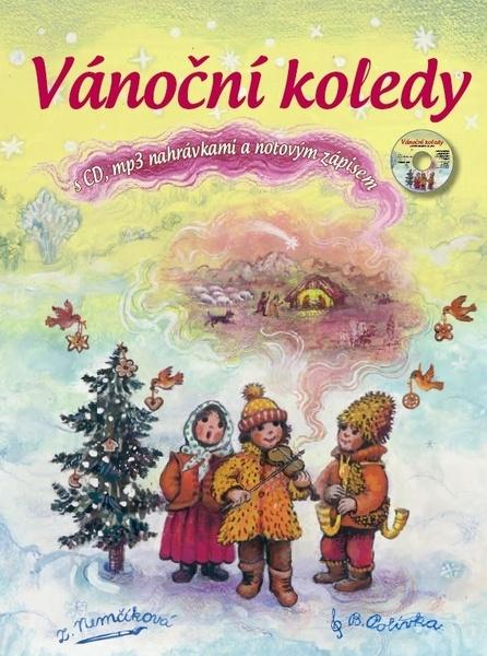 Vánoční koledy s CD, mp3 nahrávkami a notovým zápisem - 978-80-7451-668-9