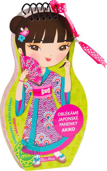 Oblékáme japonské panenky Akiko - 978-80-87034-65-1