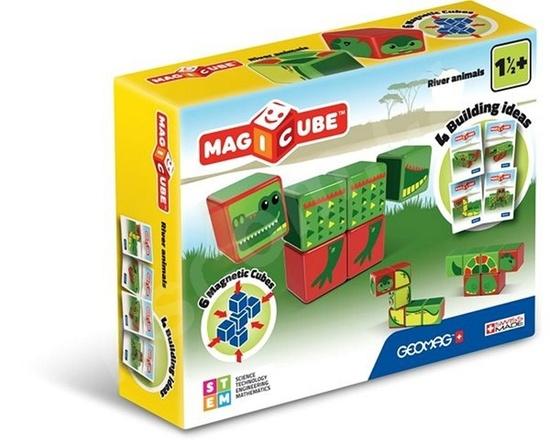 GEOMAG Magnetické kostky Magicube Plazi a obojživelníci - 133