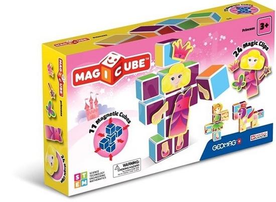 GEOMAG Magnetické kostky Magicube Princezny - 143