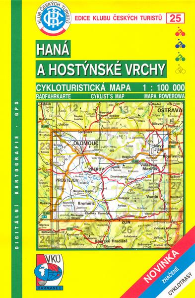 Haná a Hostýnské Vrchy 1:100 000 - 8085999900