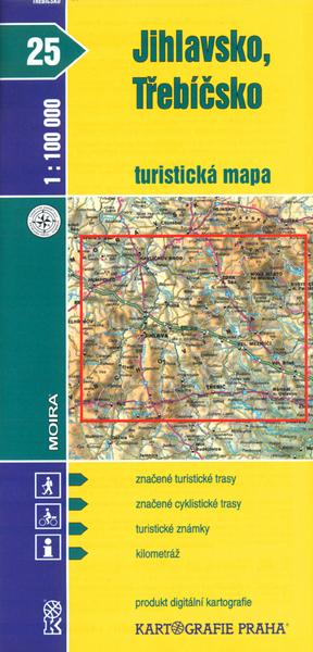 Jihlavsko, Třebíčsko 1:100 000 - 80-7011-766-4