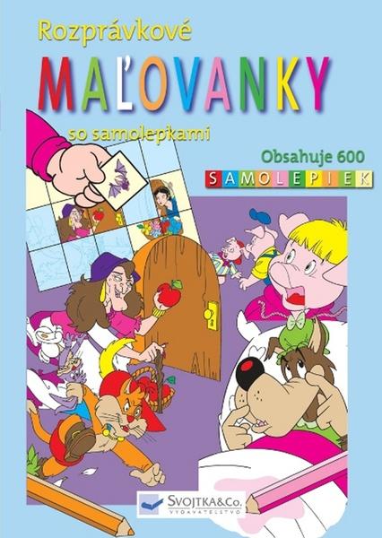 Rozprávkové maľovánky so samolepkami - 978-80-8107-116-4