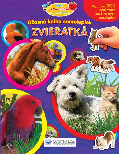 Úžasná kniha samolepiek Zvieratká - 978-80-8107-510-0