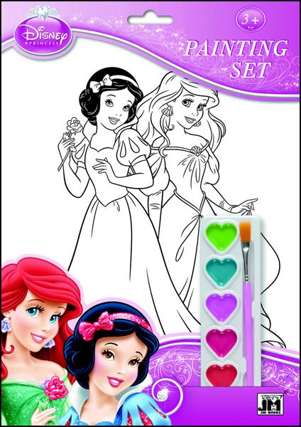 Omalovánkový set Disney Princezny
