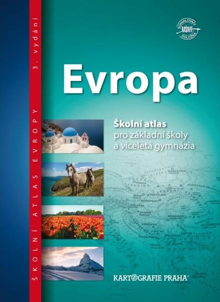 Evropa školní atlas - 978-80-7393-373-9