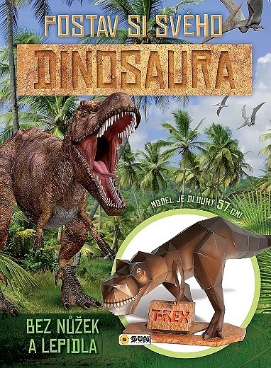Postav si svého dinosaura bez nůžek a lepidla - 978-80-7567-066-3