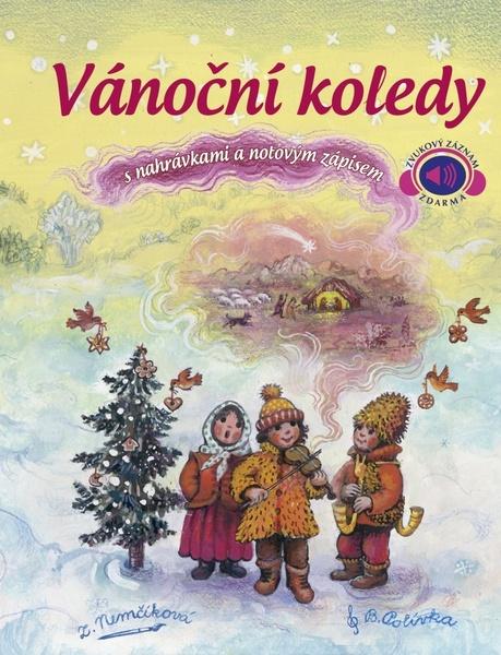 Vánoční koledy s nahrávkami a notovým zápisem - 978-80-7451-566-8