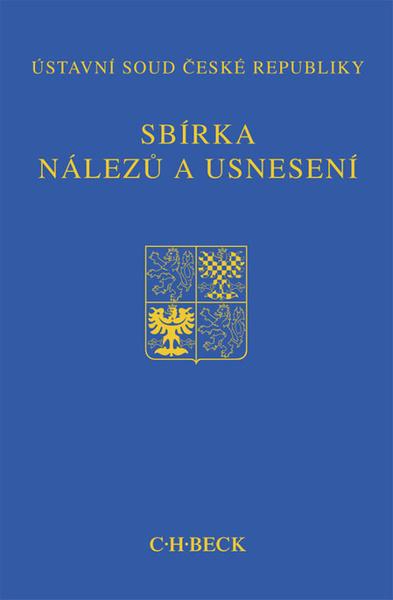 Sbírka nálezů a usnesení ÚS ČR, svazek 81 - 978-80-7400-676-0
