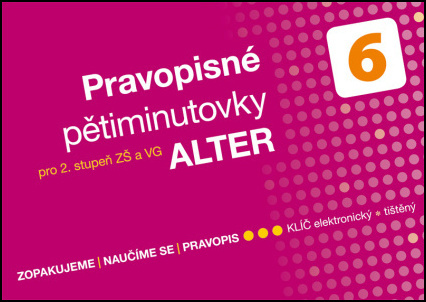 Levně Pravopisné pětiminutovky 6