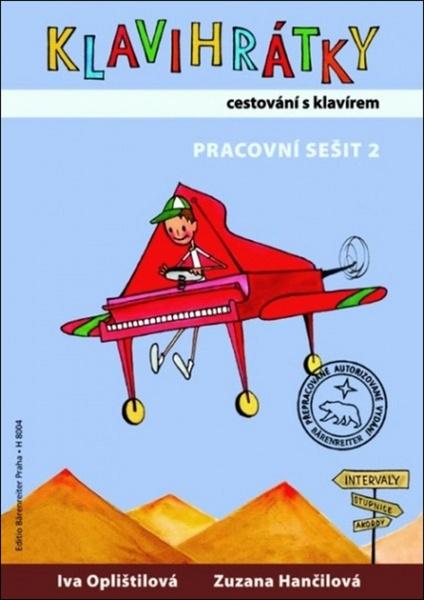 Levně Klavihrátky cestování s klavírem - pracovní sešit 2 - Hančilová Zuzana
