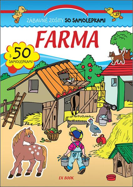 Zábavné zošity so samolepkami Farma - 978-80-985611-1-5