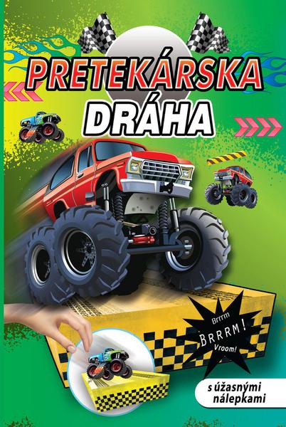 Pretekárska dráha s úžasnými nálepkami - 978-80-88888-40-6