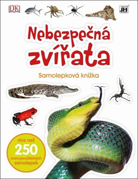 Samolepková knížka Nebezpečná zvířata - 978-80-7518-039-1