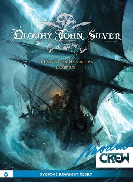 Levně Modrá CREW 6 Dlouhý John Silver 1+2