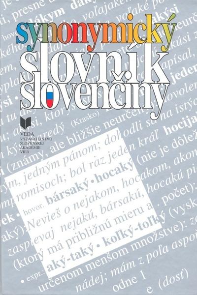 Levně Synonymický slovník slovenčiny