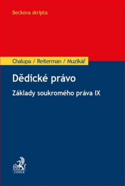Dědické právo - 978-80-7400-684-5