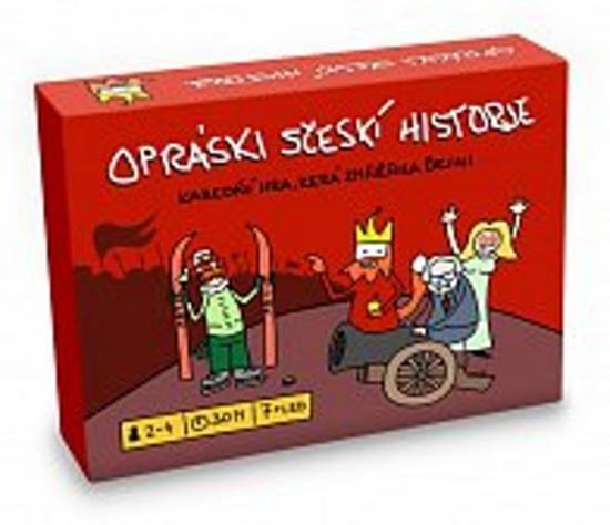 Levně Opráski sčeskí historje Karetní hra