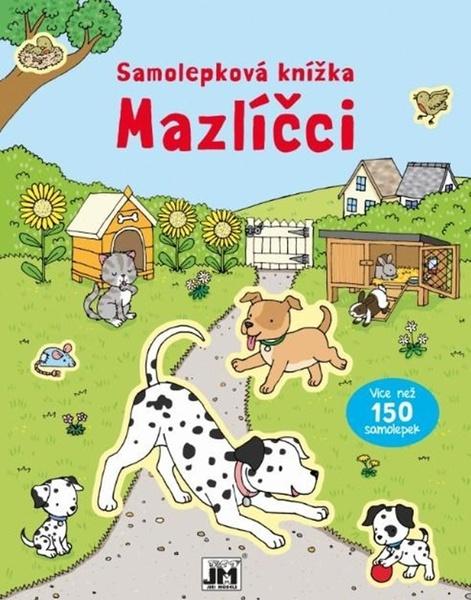 Levně Samolepková knížka Mazlíčci