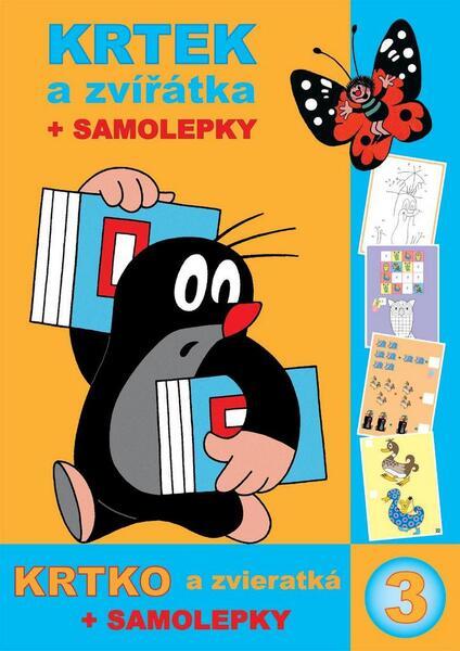 Levně Krtek a zvířátka + samolepky