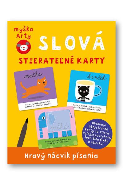 Myška Arty Slová Stierateľné karty - 978-80-567-0142-3