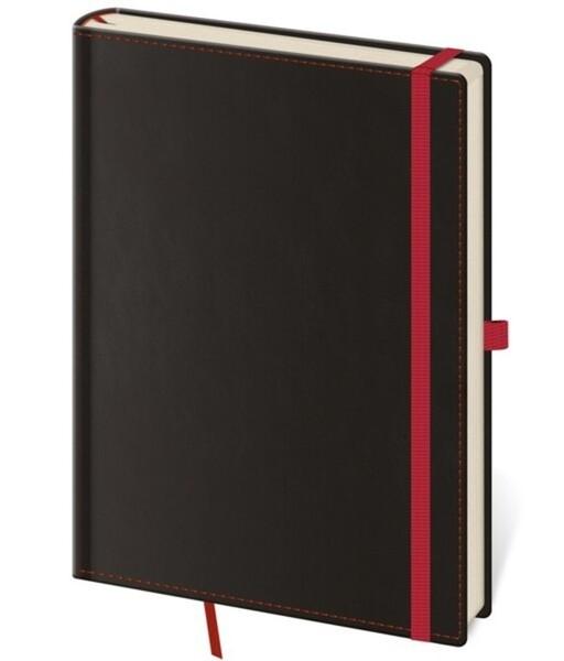 Helma 365, Linkovaný zápisník Black Red L A5