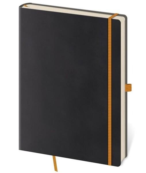 Helma 365 Linkovaný zápisník Flexies L A5 černý