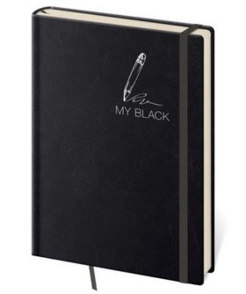 Zápisník My Black S linkovaný