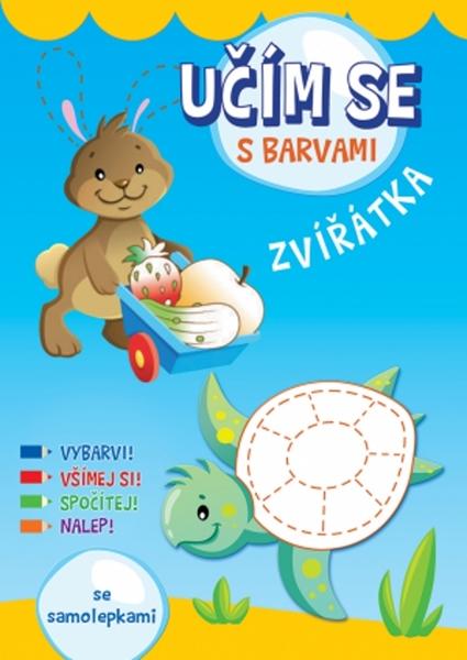 Zvířátka - Učím se s barvami - neuveden - 978-80-256-2269-8