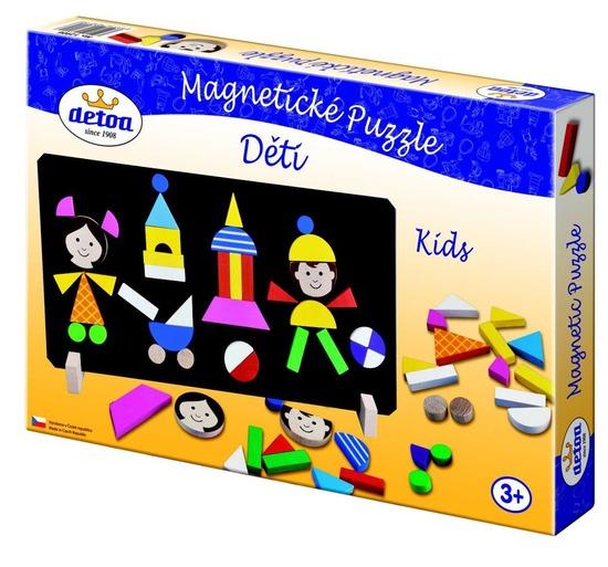 Děti magnetické puzzle - 12906DET