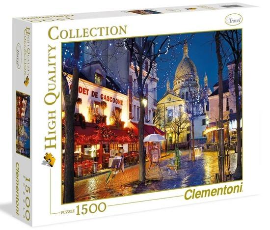 CLEMENTONI Puzzle Montmartre, Paříž 1500 dílků - 31999