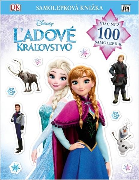 Ľadové kráľovstvo Samolepková knižka - 978-80-7518-050-6