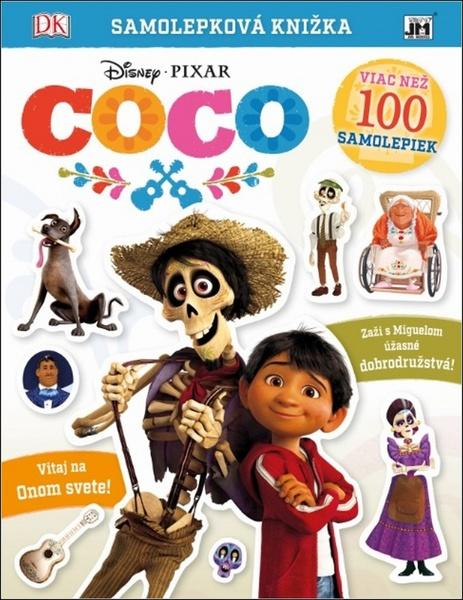 Samolepková knižka Coco - 978-80-7518-053-7