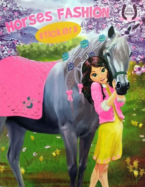 Horses Passion 4 Milujeme koníky Omalovánky a samolepky
