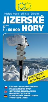 Levně Jizerské hory Lyžařská mapa 1:60 000