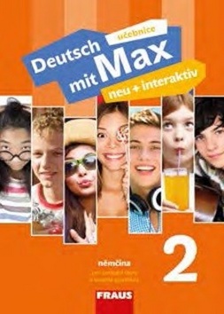 Deutsch mit Max neu + interaktiv 2 učebnice - 978-80-7489-381-0