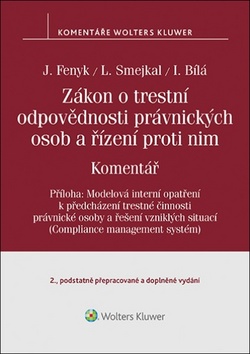 Zákon o trestní odpovědnosti právnických osob a řízení proti nim - 978-80-7552-965-7