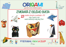 Origami Zvieratá z celého sveta - 978-80-8444-035-6