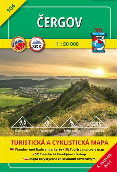 Čergov 1:50 000 - 60-03-32243-8