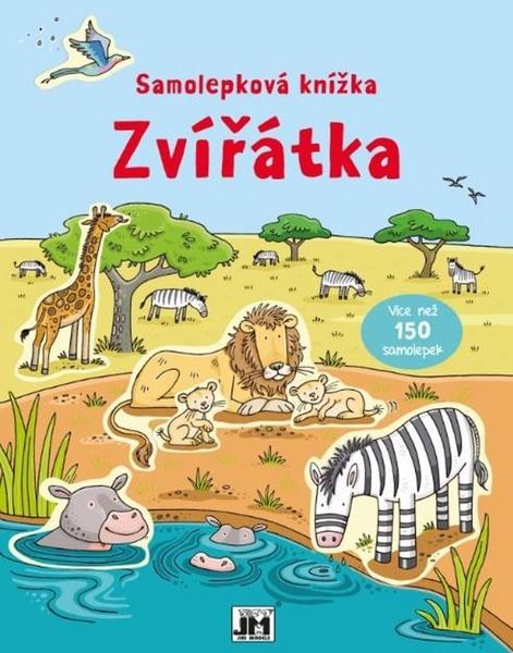 Levně Zvířátka - Samolep knížka - kolektiv