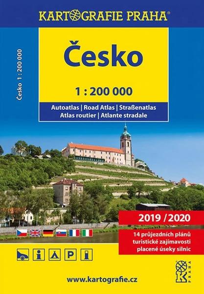 Levně Česko autoatlas 1:200 000