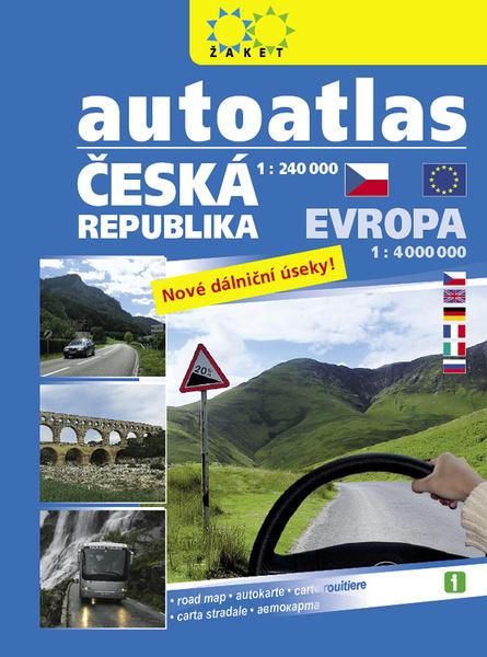 Autoatlas Česká republika + Evropa - 978-80-7233-461-2