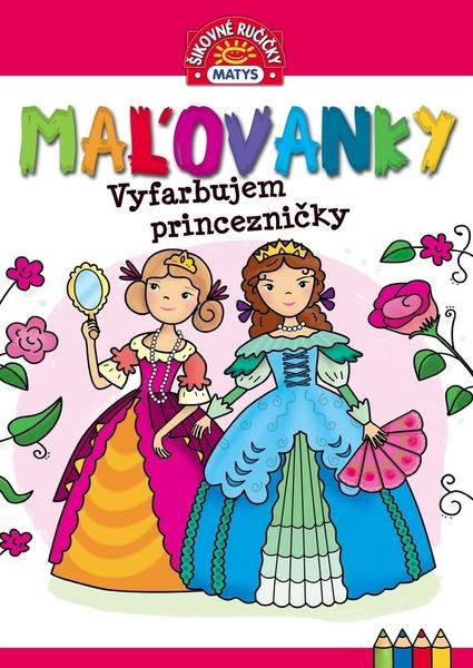 Maľovanky Vyfarbujem princezničky - 978-80-8088-558-8