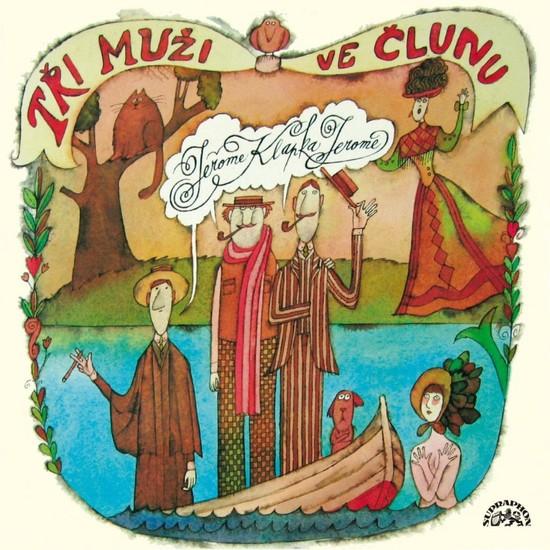 Tři muži ve člunu
