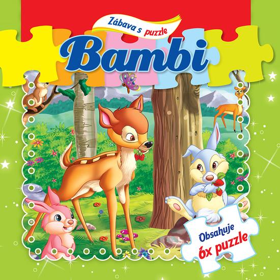Bambi Zábava s puzzle - 978-80-8444-016-5