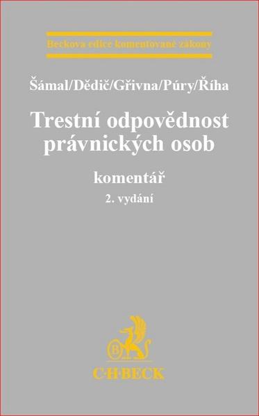 Trestní odpovědnost právnických osob - 978-80-7400-592-3