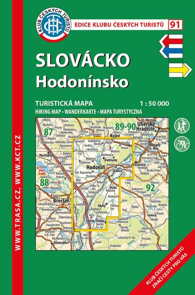 KČT 91 Slovácko, Hodonínsko 1:50 000 - 9788073245085