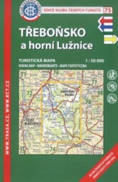 KČT 75 Třeboňsko a horní Lužnice 1:50 000 - 9788073245139