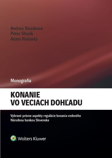 Levně Konanie vo veciach dohľadu